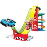 Bb Junior 16-88604 - Spielset - Launch & Race Tower (inkl. 2 Fahrzeugen VW+Bugatti)
