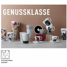 Ritzenhoff & Breker Espressotasse 0,095 l Schwarz, Weiß