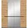 Möbel Boss Kleiderschrank Canu 180 x 198 x 59 cm Grau
