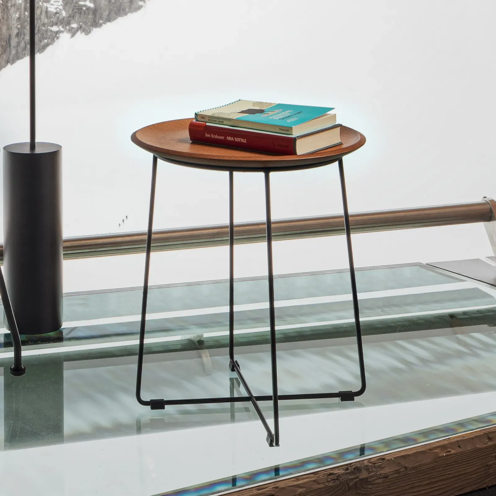 Zubehör Kartell, Al Wood, Schwarz, für Wohnzimmer, Metall, Design - 45.5