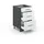 Vicco Schubladenschrank Fame-Line 50 x 51,5 x 81,5 cm Weiß