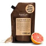 Jean&Len Hand & Body Wash Blutorange & Vetiver 1,5 l