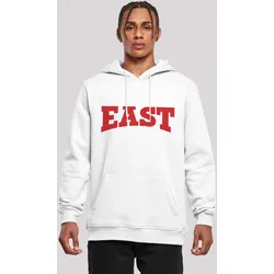 Kapuzenpullover F4NT4STIC "Disney High School Musical The Musical East High", Herren, Gr. L, weiß, Obermaterial: 65% Baumwolle, 35% Polyester, casual, slim fit, Langarm, Pullover, Print
