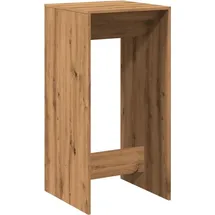 vidaXL Bartisch Artisan-Eiche 51 x 50 x 103,5 cm Braun