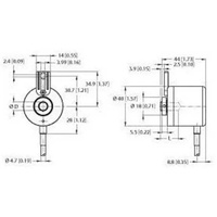 Turck Inkrementaler Drehgeber REI-E-112I8T-2B512-C