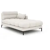 Micadoni Chaiselongue, Creme, Textil, 102x75x185 cm, Hergestellt in Europa, Wohnzimmer, Sessel, Relaxliegen
