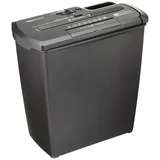 Amazon Basics Aktenvernichter Streifenschnitt Schwarz