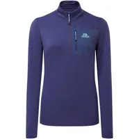 Mountain Equipment Damen Lumiko Zip Longsleeve (Größe S, blau)