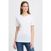 Oxmo T-Shirt OXJessa in Weiß | Gr.: XXL