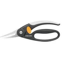 Fiskars Funktional Form Fischschere, 22 cm, Leicht zu reinigende Schere aus rostfreiem Stahl, 1 Schere