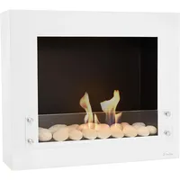 Bioethanol -Wandkamin  mit Variabler Wärmesteuerung