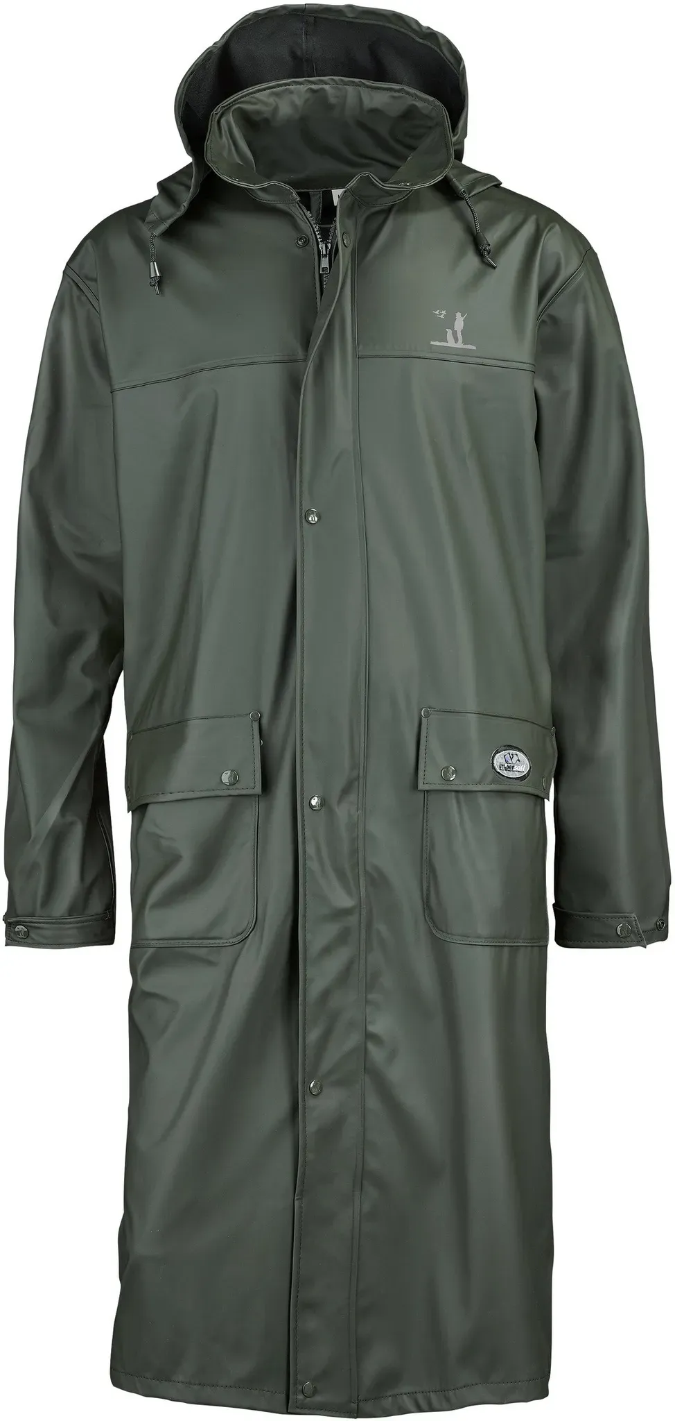 Percussion Regenmantel Impersoft Long, grün, 3XL