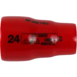 WeTec Sechskant-Steckschlüssel-Einsatz 1/2" 24 mm