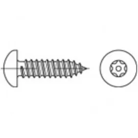 TOOLCRAFT Sicherheitsschrauben 3,5 mm 32 mm 100 Stück
