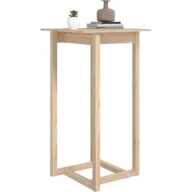 vidaXL Bartisch 60 x 60 x 110 cm Braun