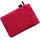 VOSSEN Vegan Life Waschhandschuh 16 x 22 cm rot