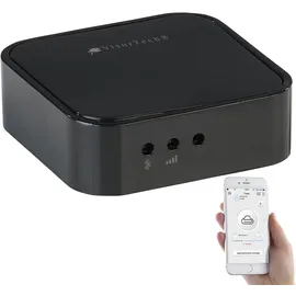 VisorTech WLAN-Gateway für elektronische Tür-Schließzylinder Schwarz