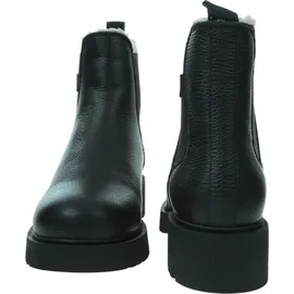 Tommy Hilfiger Tommy JEANS Damen Chelsea Boots mit Innenfutter, Schwarz, 39