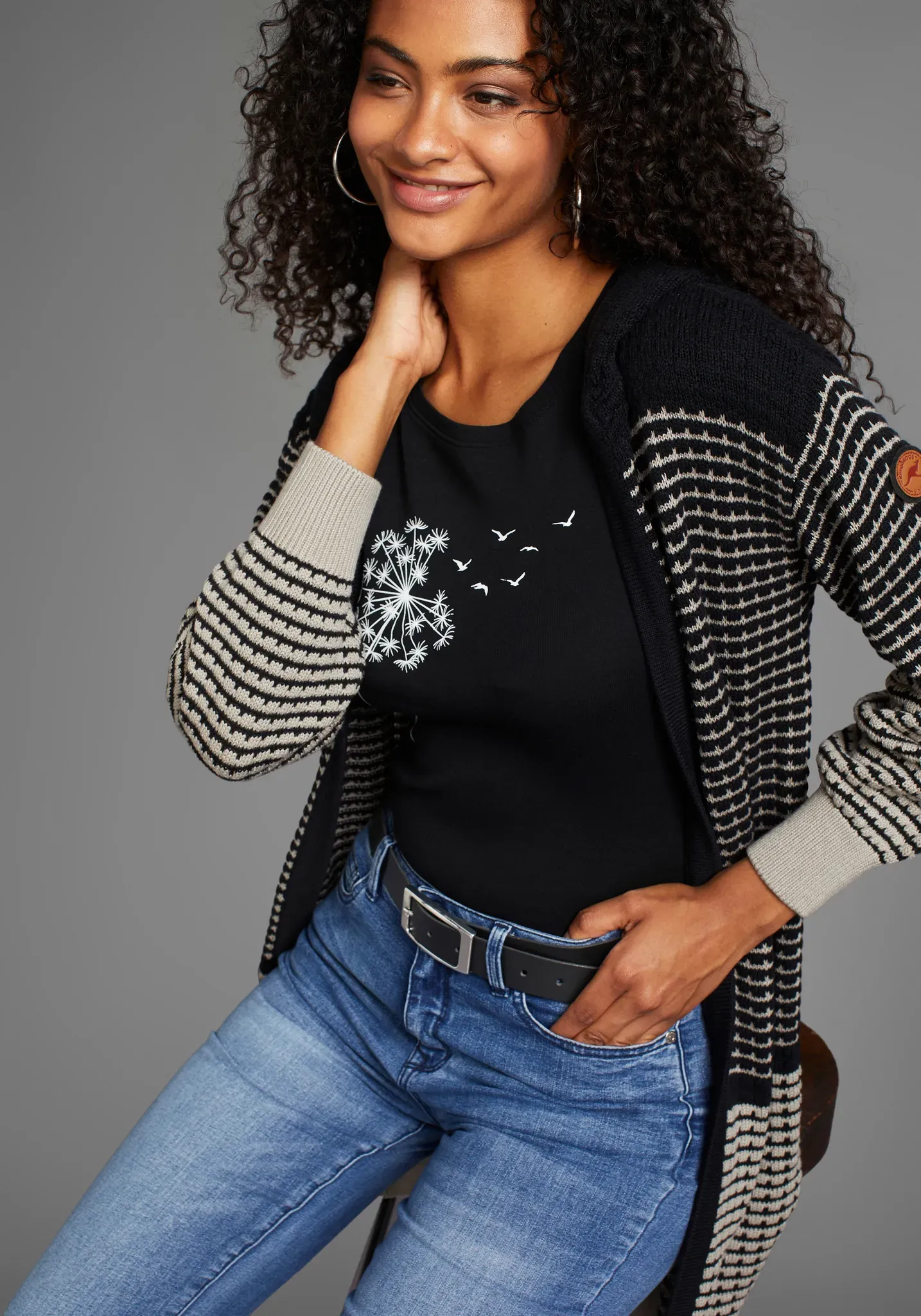 Ledergürtel LAURA SCOTT, Damen, Gr. 85, schwarz, Rindsleder, unifarben mit Farbeinsatz, Basic, Gürtel Ledergürtel, für Damen im feminin zeitlosem Design - NEW - bis Gr.135