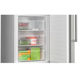 Bosch Serie 4 KGN36VIBT Kühl-Gefrierkombination (321 l, 1860 mm hoch, Silver)
