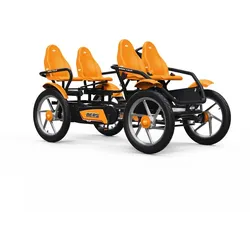 BERG Gokart XXL - Gran Tour Racer 4 Sitzer orange F