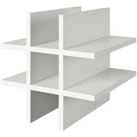 Phoenix Group AG Fortuna Weinregal 34 x 34 x 33,4 cm Weiß