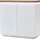 MCA Furniture Highboard 120 x 114 x 40 cm Weiß