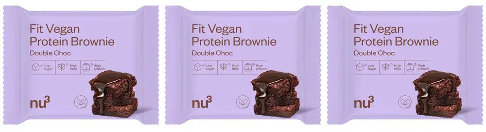 nu3 Vegan Protein Brownie