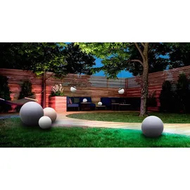 Müller-Licht tint Calluna Solar white+color LED Gartenleuchte 25cm (404072)