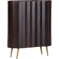 Sideboard GUTMANN FACTORY „Goba“ Sideboards Gr. B/H/T: 85 cm x 99 cm x 37 cm, braun Sideboards