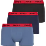 hugo underwear Trunk »TRUNK TRIPLET PACK«, (Packung, 3 St.), mit Logoschriftzug auf dem Bund Gr. S, Open miscellaneous 970, , 11915318-S