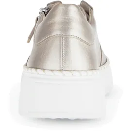 Gabor Sneaker Damen Weite E Gold 38,5