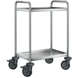 b.pro Servierwagen SW 6 x 4-2 silber 50,0 x 70,0 x 95,0 cm