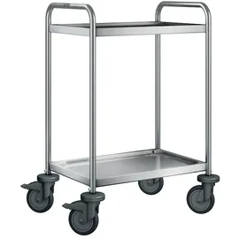b.pro Servierwagen SW 6 x 4-2 silber 50,0 x 70,0 x 95,0 cm