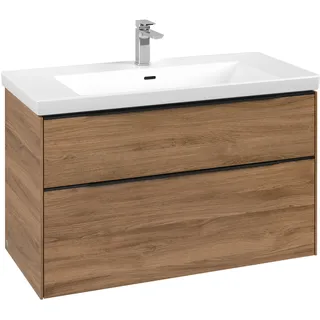 Villeroy & Boch Waschbeckenunterschrank 2 Auszüge 97,3 x 57,9 cm Beige