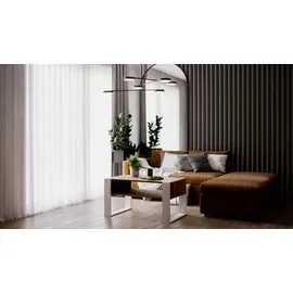 raumhirsch furniture Karo92 Weiß Nussbaum 92 x 45 x 54 cm
