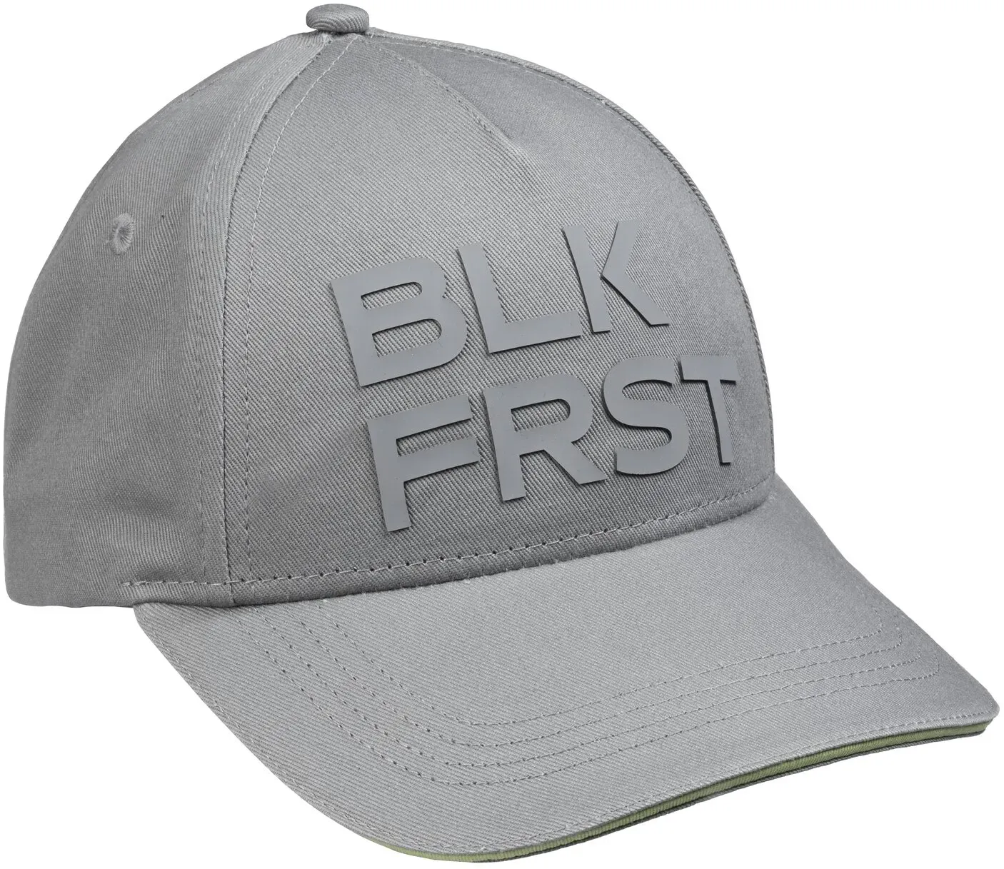 black forest Basecap mit Rubberprint asphalt Einheitsgröße