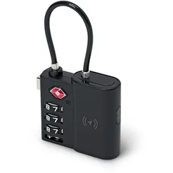 Tchibo - Smart-TSA-Schloss mit Tracker - schwarz