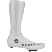 Castelli Fast Feet 4 TT Überschuhe 46-48 Weiß/Grau