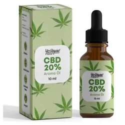 Yes Vegan® CBD-Öl 20% - Vollspektrum Hanf-Tropfen 1x10 ml