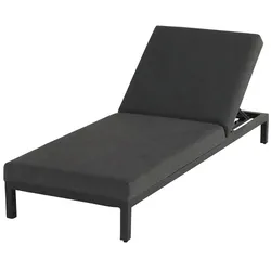 Hartman Eva Low-Lounger Aluminium/Sunbrella - Black