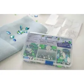 Kreul Schmucksteine Set Magic Ocean 1000 Stück