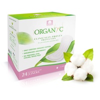 Organ(y)c, Slipeinlagen aus 100% zertifizierter Bio-Baumwolle für leichte Tage - 24er-Packung