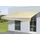 MCW Alu-Markise H790, Gelenkarmmarkise Sonnenschutz 4x3m Acryl Gelb/Weiß