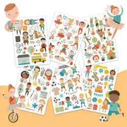 Papierdrachen Kindertattoos Akitivitäten (100St)