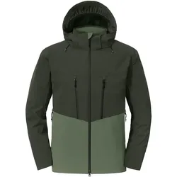 Regenjacke "SCHUTZSCHILD" Zipin - 5XL - grün