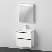 Duravit D-Neo Waschtisch und Waschtischunterschrank und Spiegelschrank, DE0115R1818,