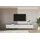 altdecor VIRA Lowboard 300 cm Schwarz/Weiß Holzwerkstoff
