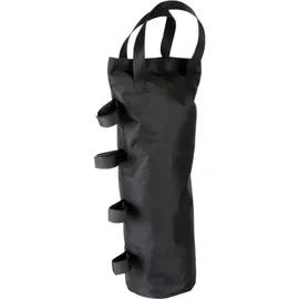 Perel Zelt-Sandsack 1 Stück 0,15 x 0,50 m Schwarz