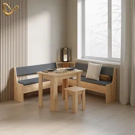 livinity® Tiberio 180 x 180 cm grau